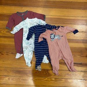 Carters 3-6m footie bundle